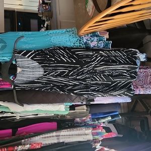 Black and white romper